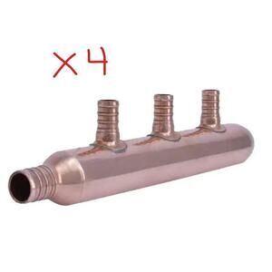 SharkBite Connection System - 4 Units PEX Plumbing Fittings, New with Tags
